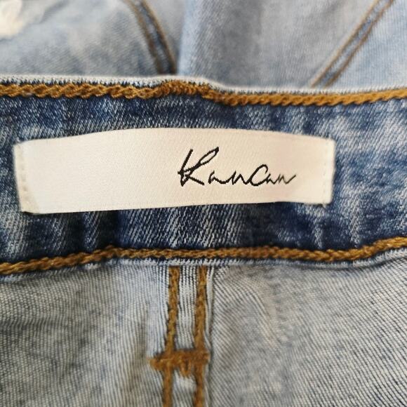 KanCan Whistering Distressed Women's Skinny Jeans 5/26 - Picture 3 of 4